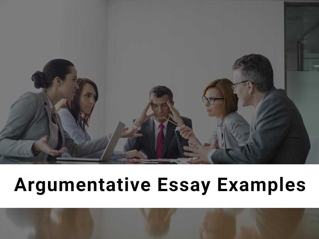 argumentative essay examples