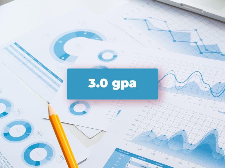 3.0 gpa